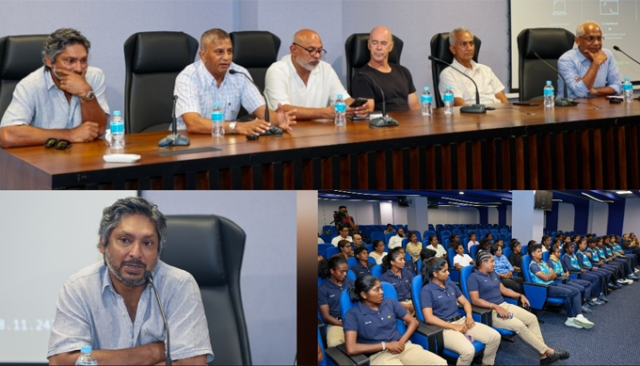 Sanga joins Cricket Transformation Committee meeting with Women Cricketers