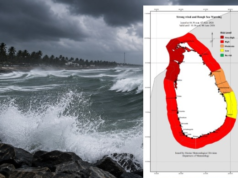 Warning issued for strong winds and rough seas around the island
