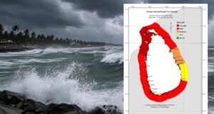 Warning issued for strong winds and rough seas around the island