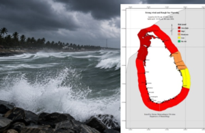 Warning issued for strong winds and rough seas around the island