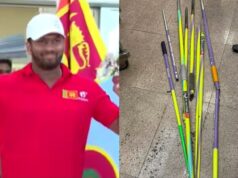 Rumesh Tharanga’s javelins damaged during flight back to Sri Lanka