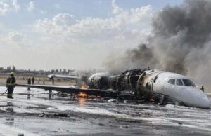 Flights suspended after private jet veers off runway at Libya’s Misrata airport