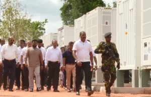 Anuradhapura battery storage system connected to national grid