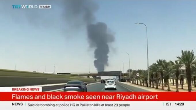 Fire Reported Near Riyadh Airport as Flights Face Major Disruptions