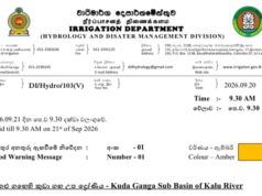 Flood warning issued for Kuda Ganga sub-basin amid heavy rain