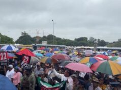 Traffic congestion near Parliament as SJB protests against 22nd Amendment