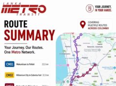Route maps released for new Colombo metro bus service