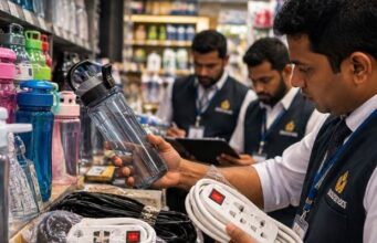 Traders fined Rs. 240,000 over uncertified plastic bottles, electrical extension cords