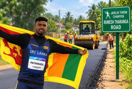 Road to Rumesh Tharanga’s residence to be developed at Rs. 8 Mn