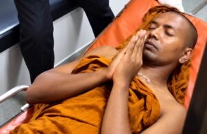 Balangoda Kassapa Thero slipped and fell : Police issues statement