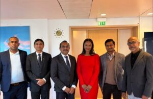 Sri Lanka’s Transport Minister meets Sri Lankan-born Norwegian counterpart