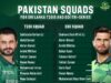 Pakistan announce T20I & ODI squad for Sri Lanka series